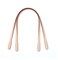 22.8" byhands Genuine Leather Narrow Style Shoulder Bag Straps, Purse Handles, Ivory (40-5815)